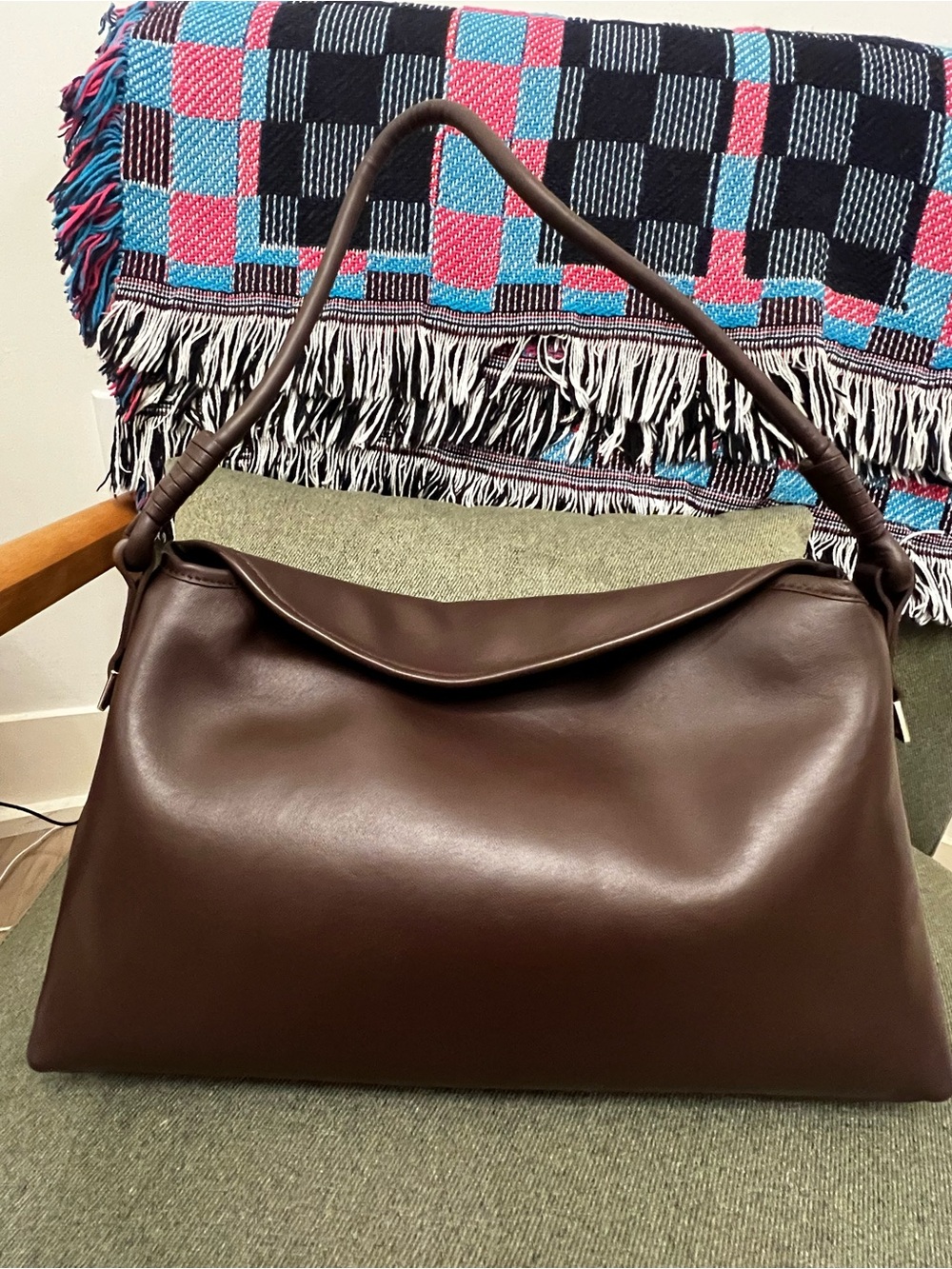 Calf Leather Shoulder Bag Sample